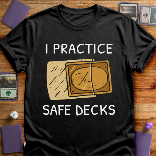 I Practice Safe Decks - Black