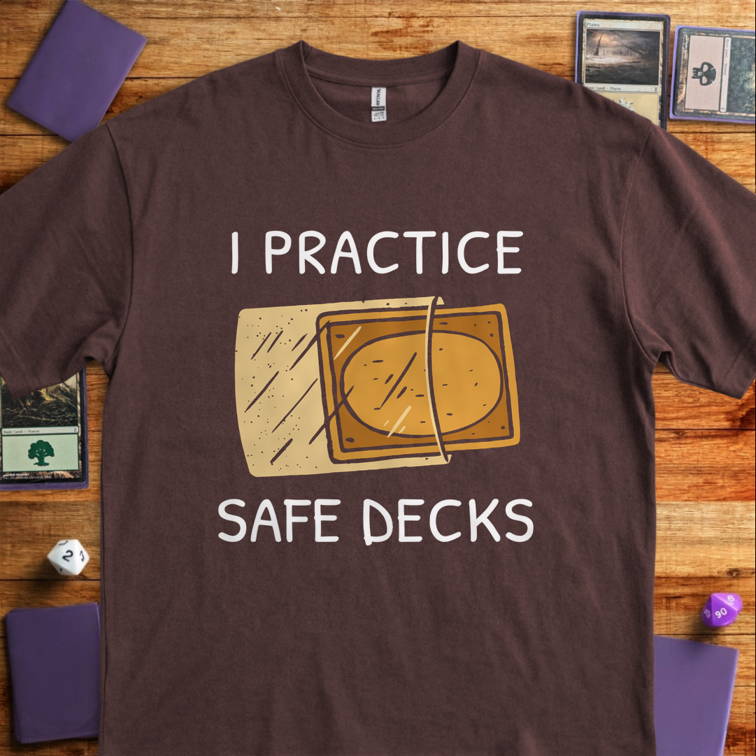 I Practice Safe Decks - Dark Chocolate