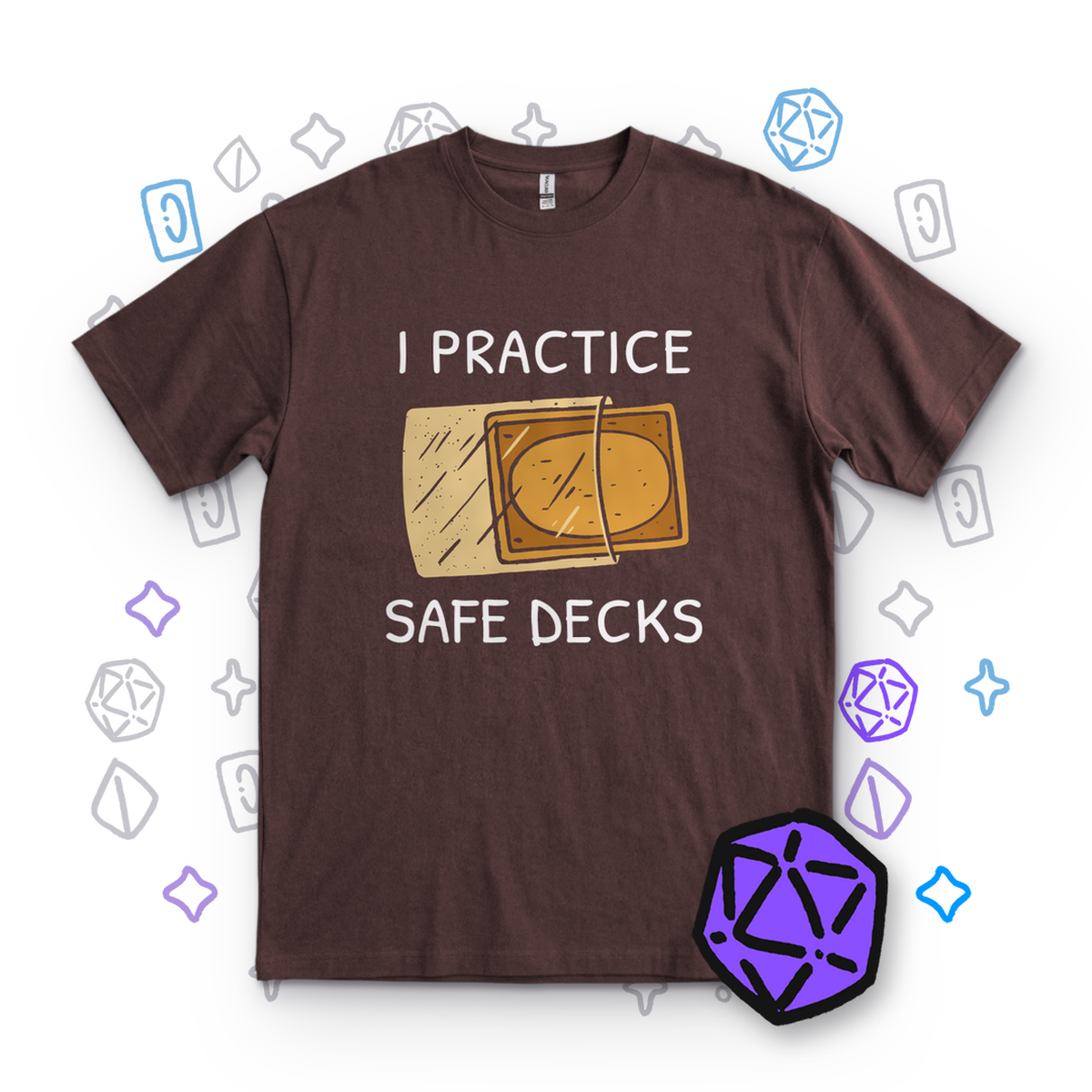 I Practice Safe Decks - Dark Chocolate