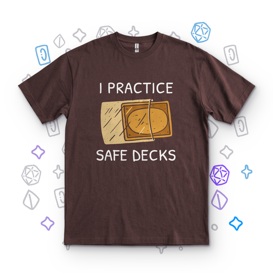 I Practice Safe Decks - Dark Chocolate