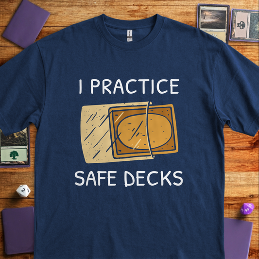 I Practice Safe Decks - Navy