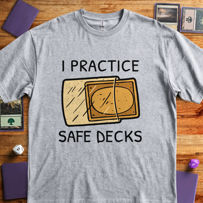 I Practice Safe Decks - Sport Grey