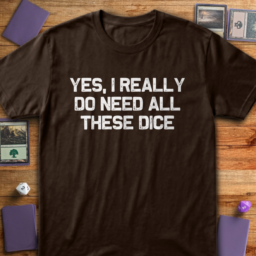 I Really Do Need These Dice - Dark Chocolate