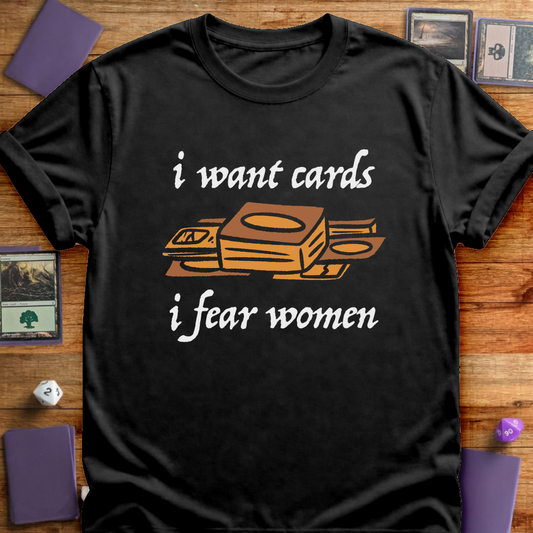I Want Cards - Black