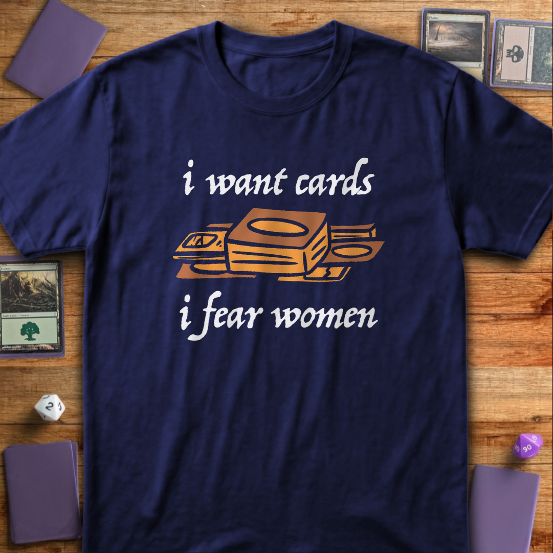 I Want Cards - Navy