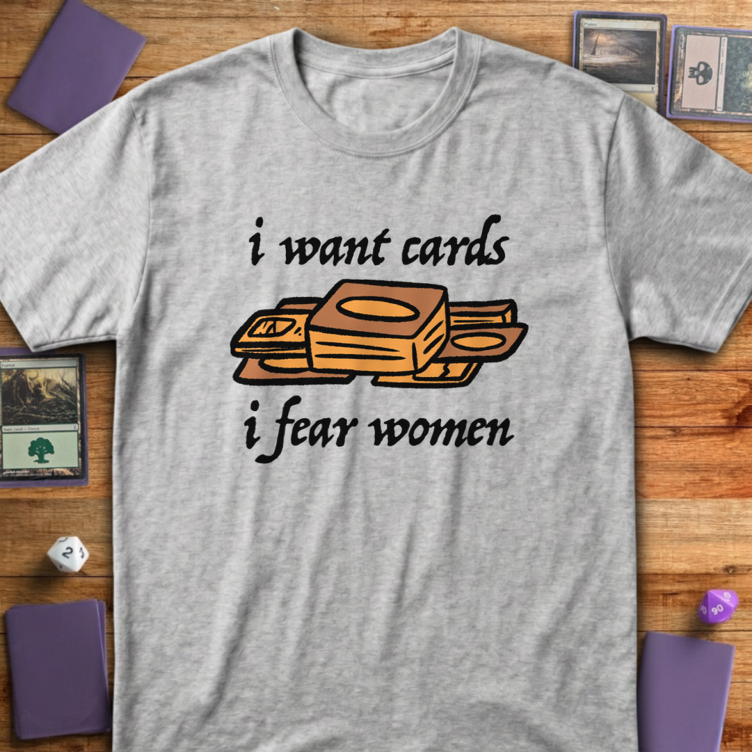 I Want Cards - Sport Grey