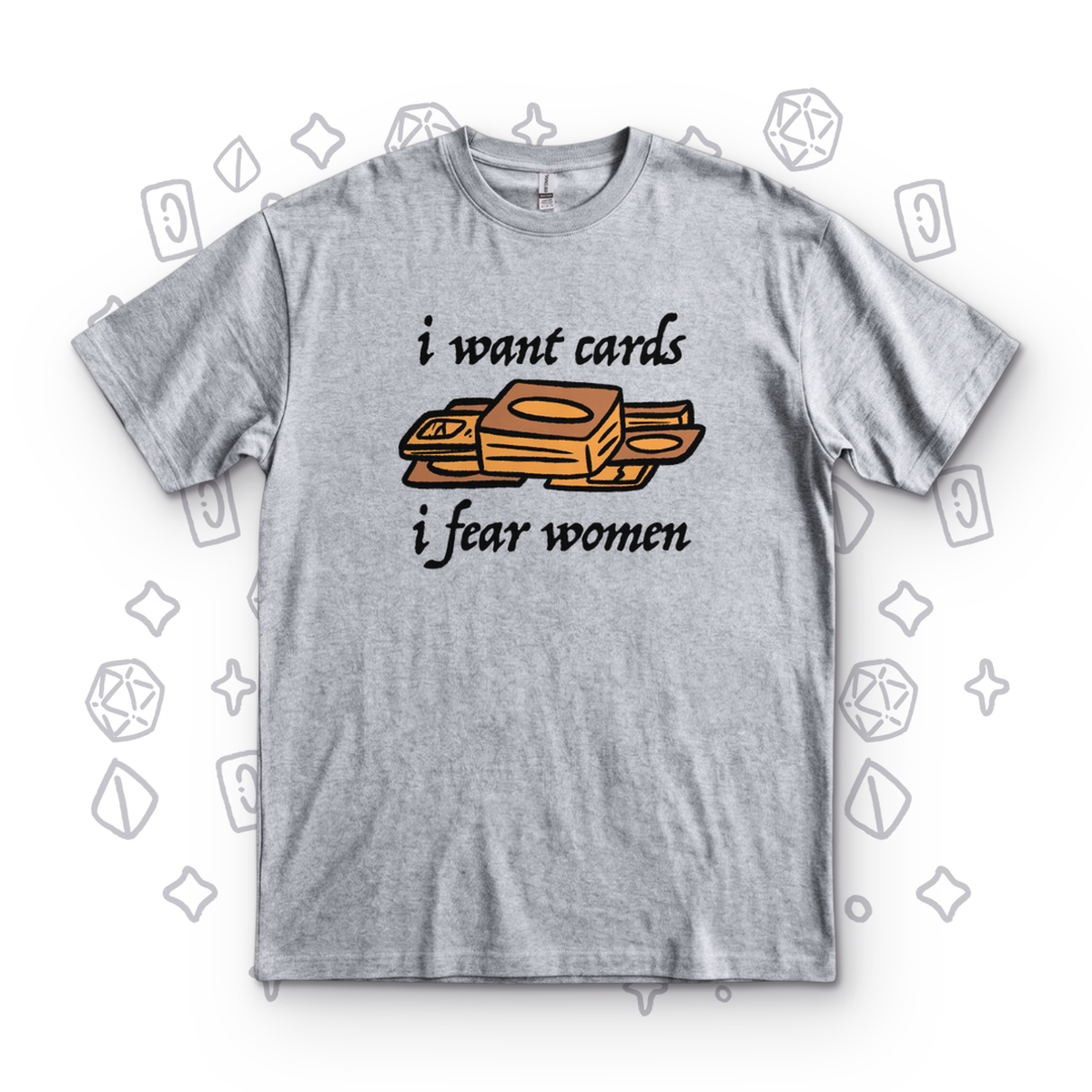 I Want Cards - Sport Grey