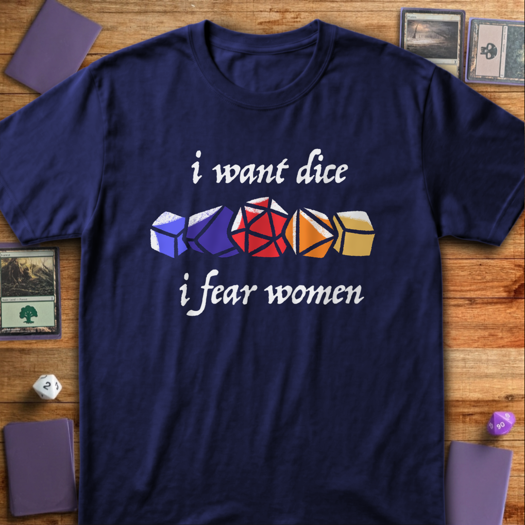 I Want Dice - Navy
