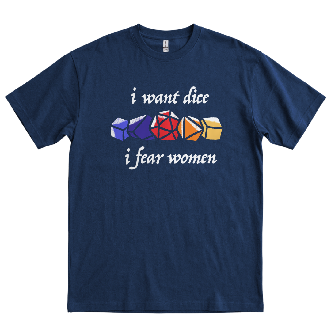 I Want Dice - Navy