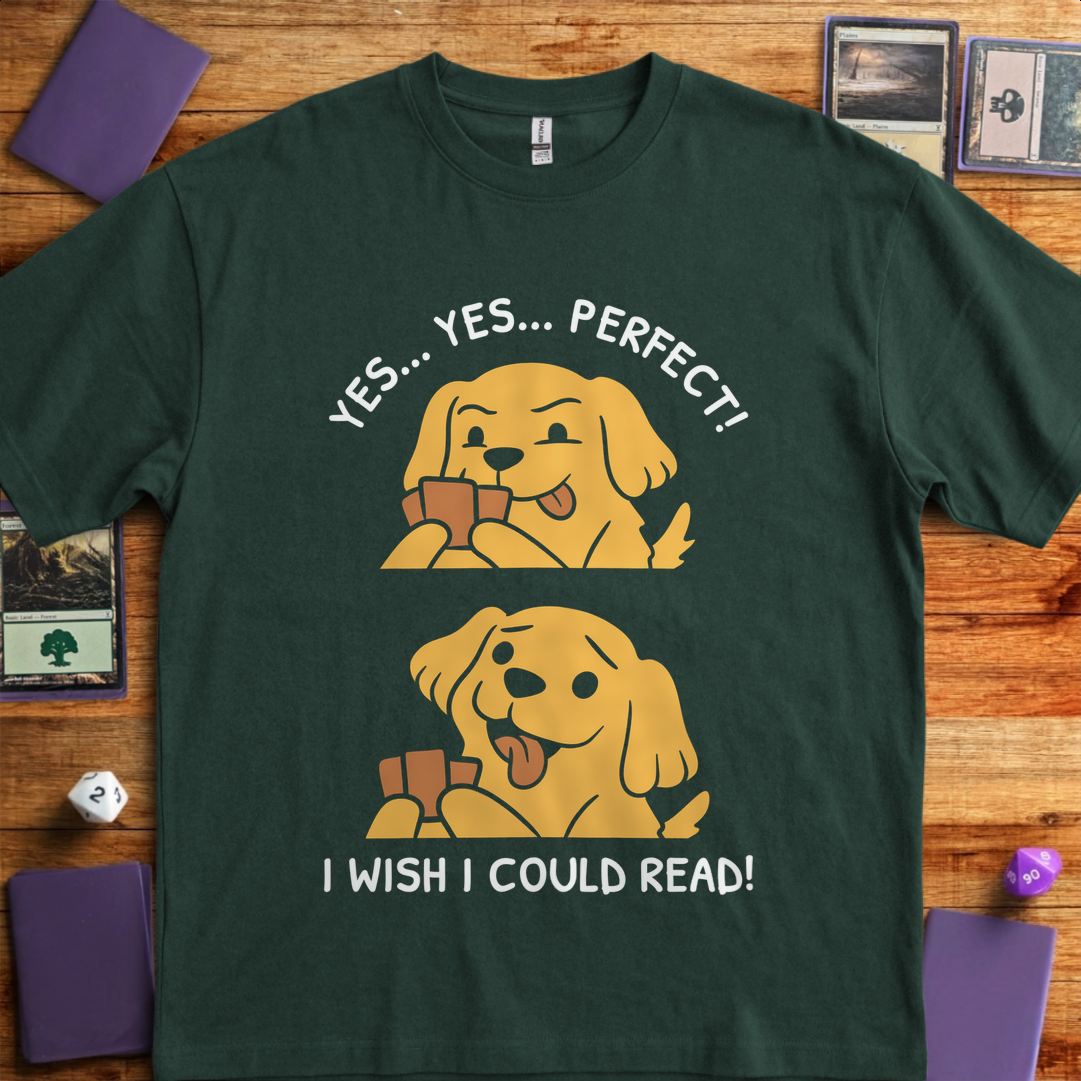 I Wish I Could Read - Forest Green