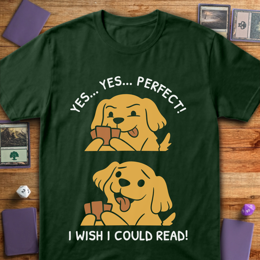 I Wish I Could Read - Forest Green