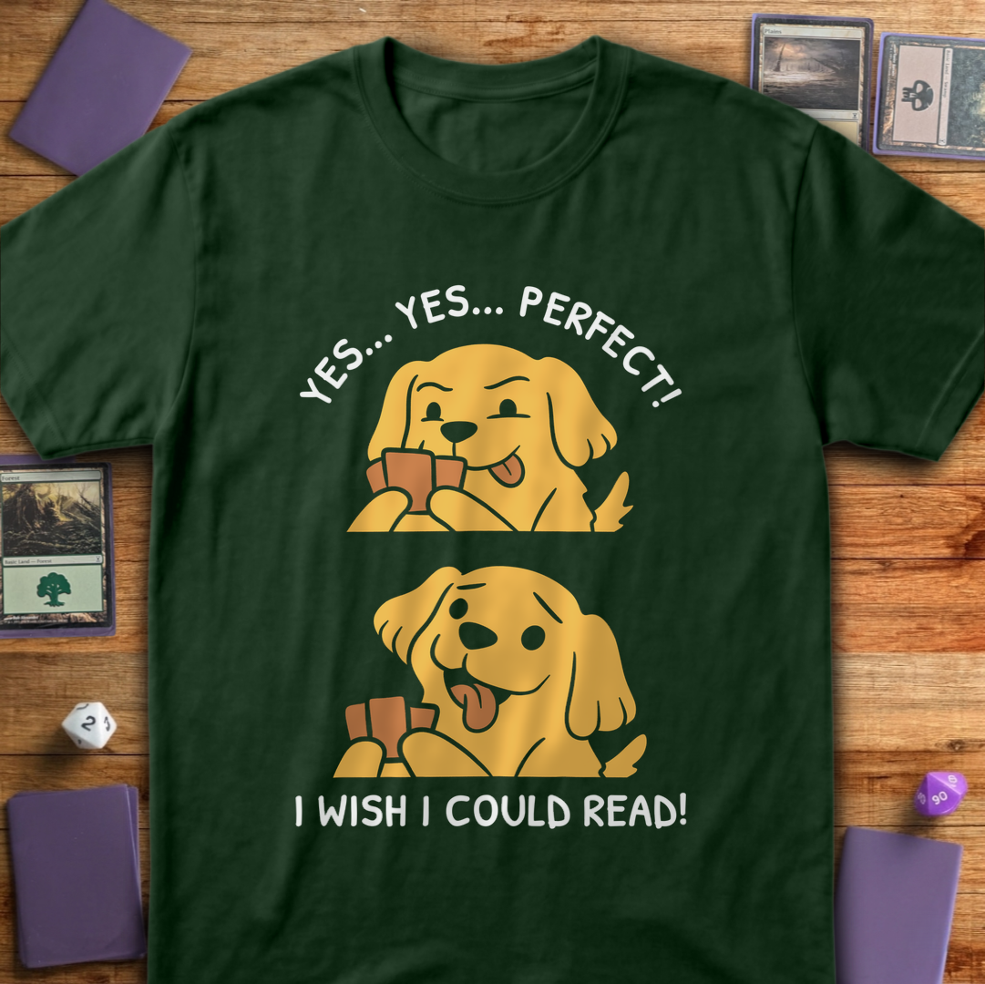 I Wish I Could Read - Forest Green
