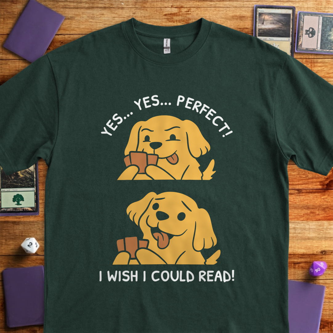 I Wish I Could Read - Forest Green