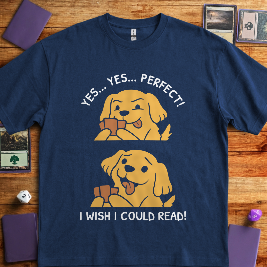 I Wish I Could Read - Navy