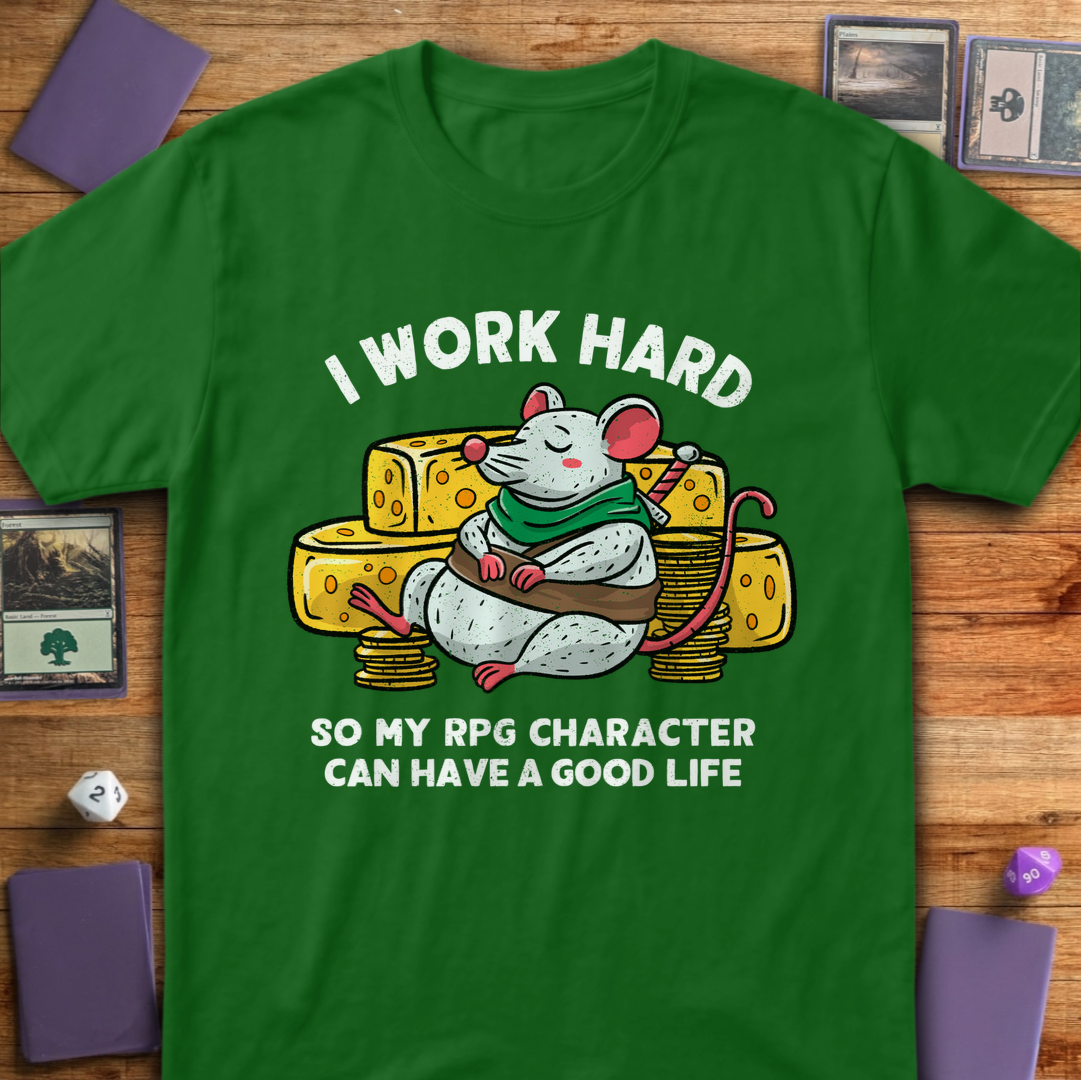 I Work Hard - Irish Green