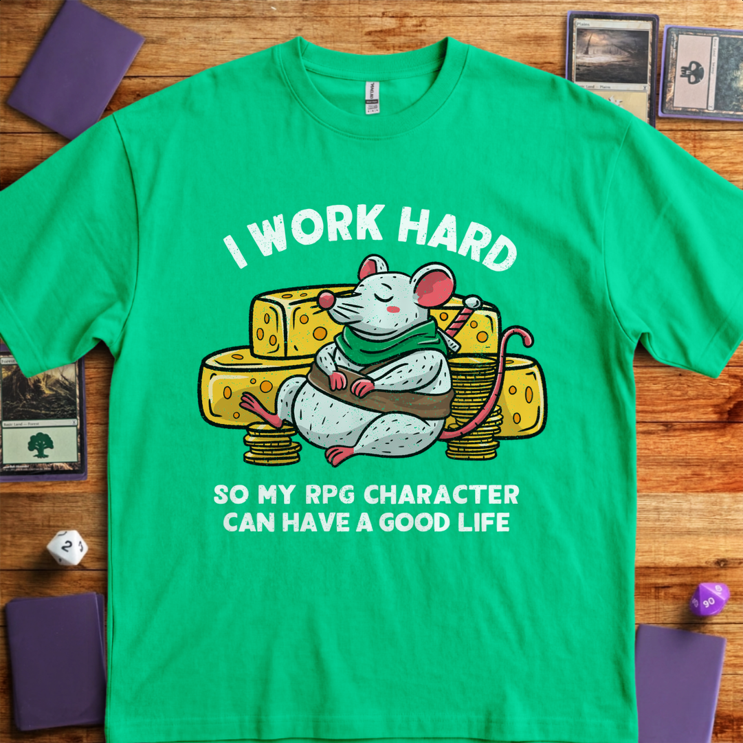 I Work Hard - Irish Green