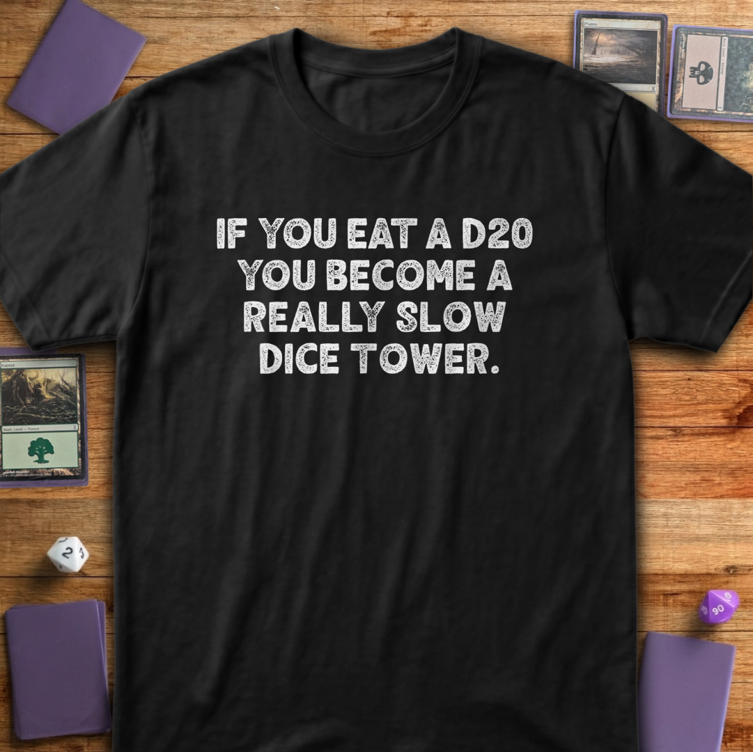 If You Eat a D20 - Black