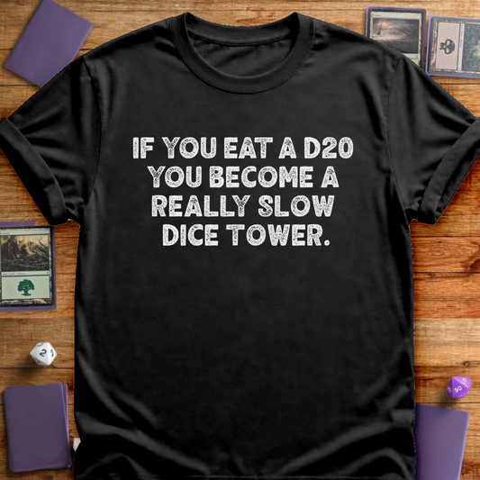 If You Eat a D20 - Black