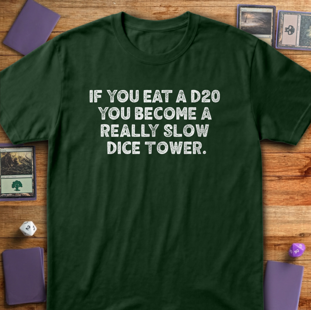 If You Eat a D20 - Forest Green