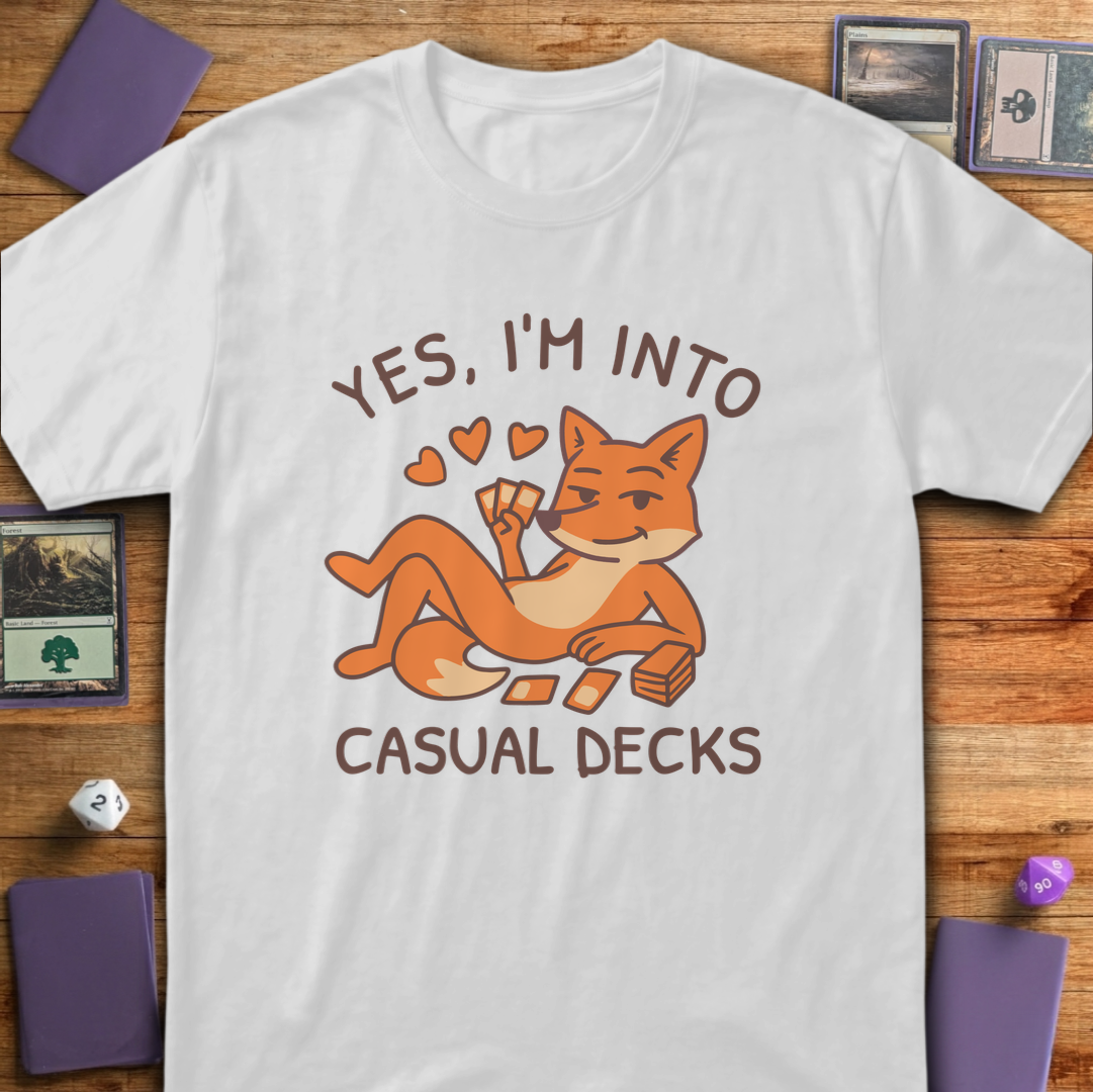 I'm Into Casual Decks - White