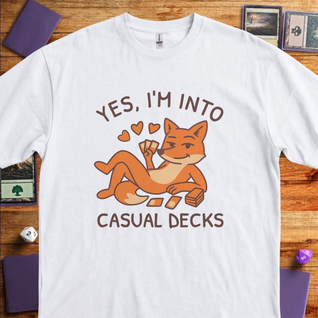 I'm Into Casual Decks - White