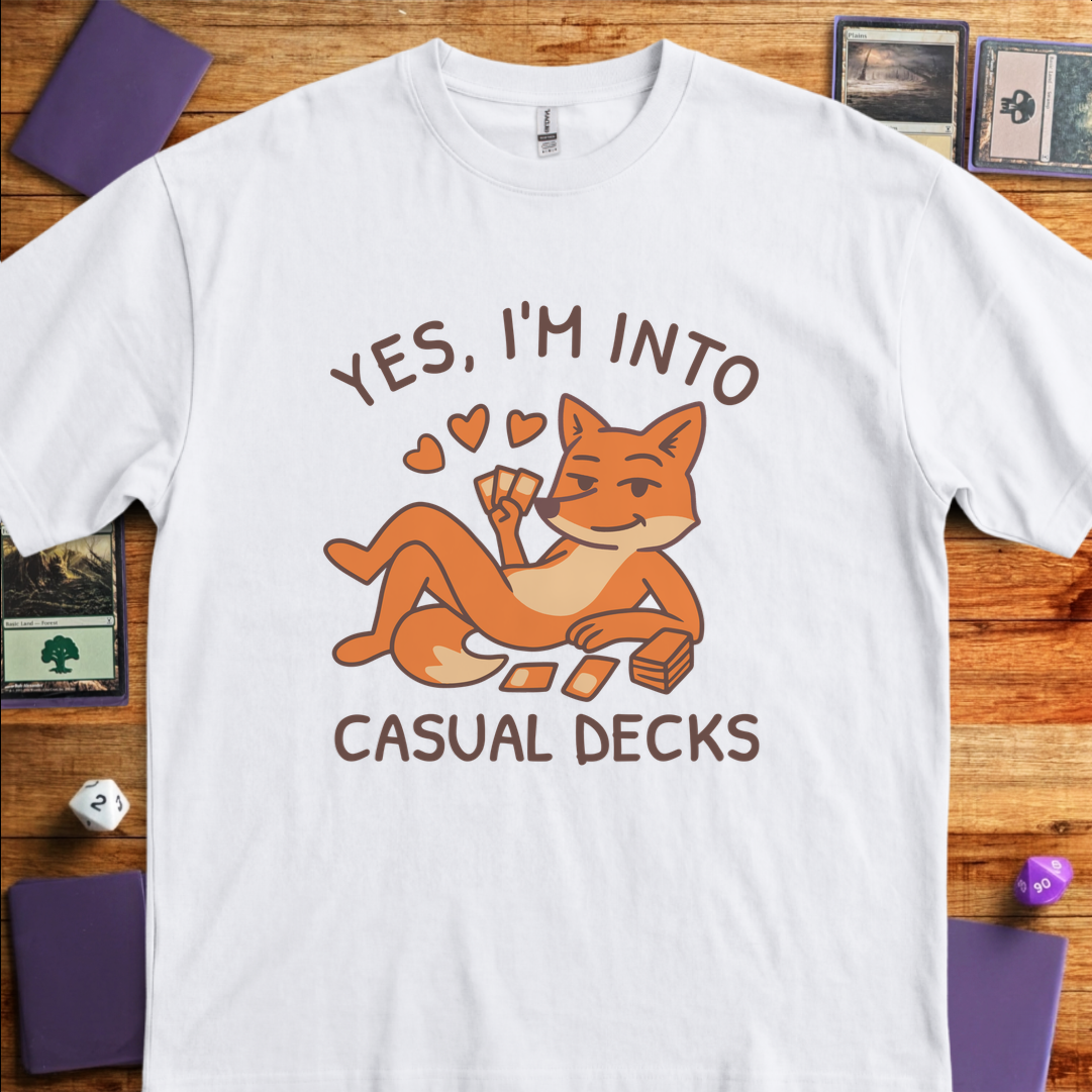I'm Into Casual Decks - White