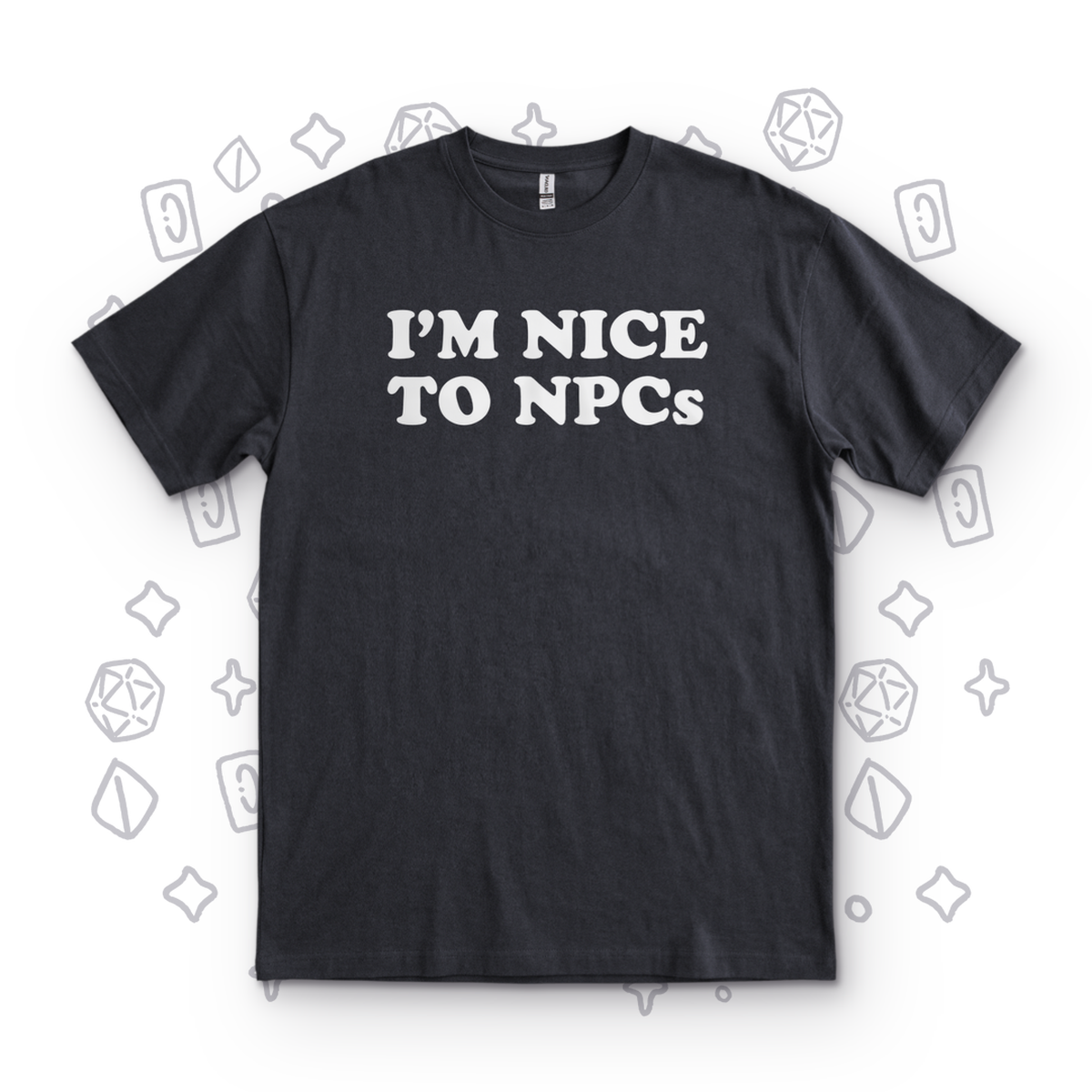I'm Nice to NPCs - Black