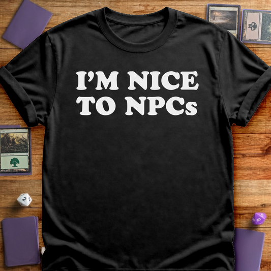 I'm Nice to NPCs - Black