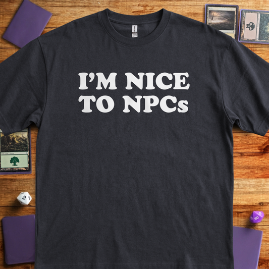 I'm Nice to NPCs - Black