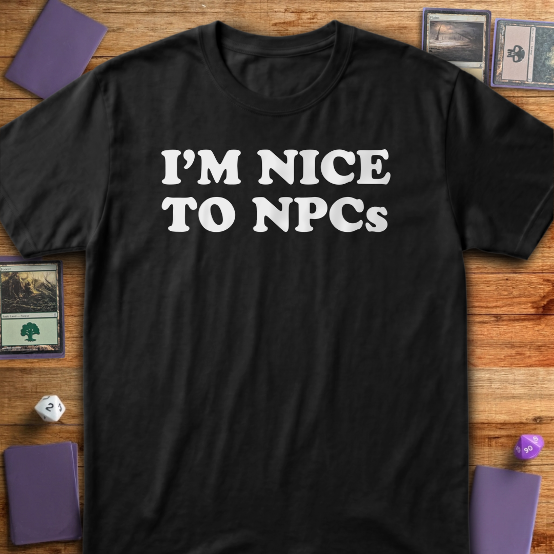 I'm Nice to NPCs - Black