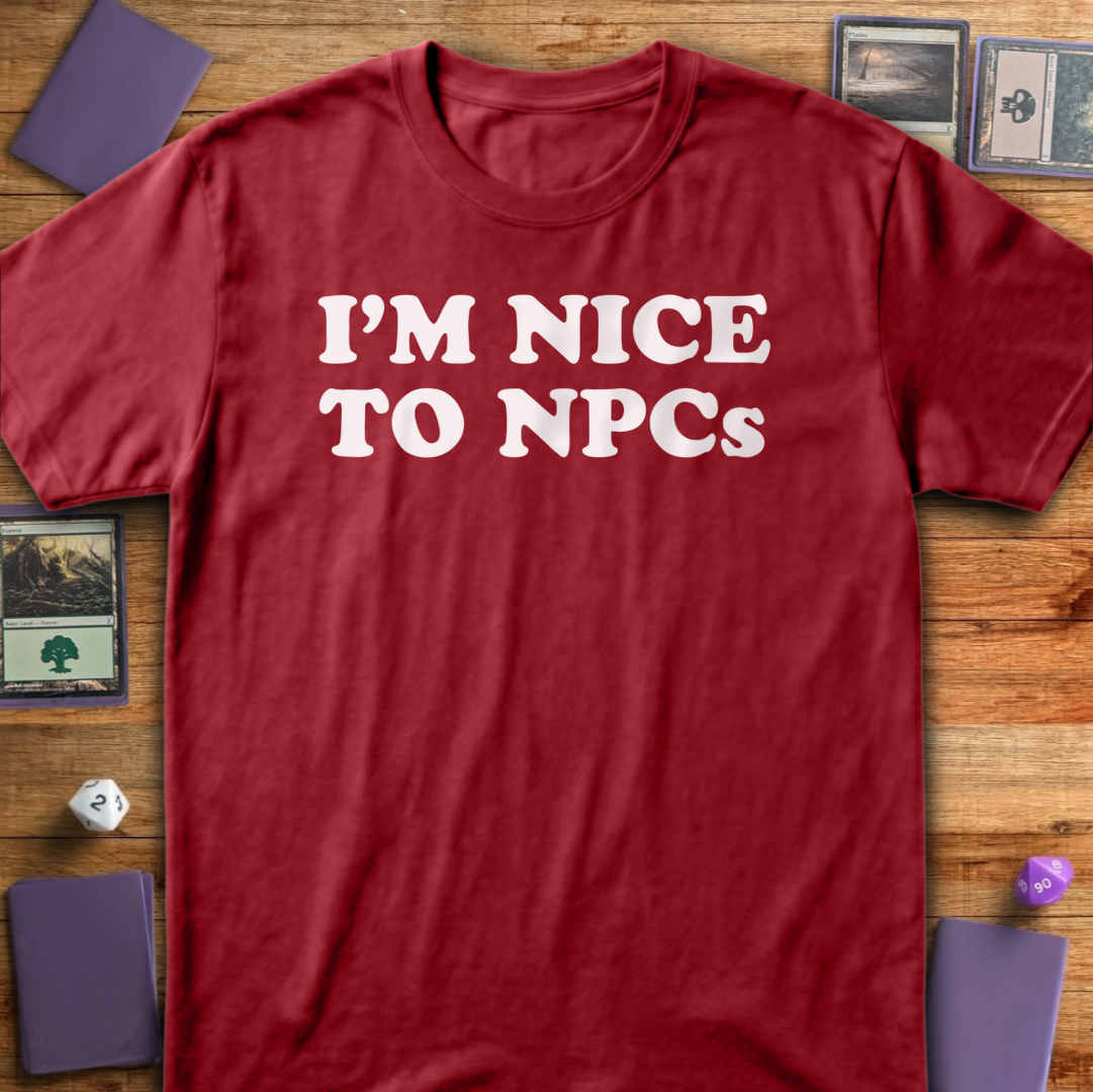 I'm Nice to NPCs - Cardinal Red