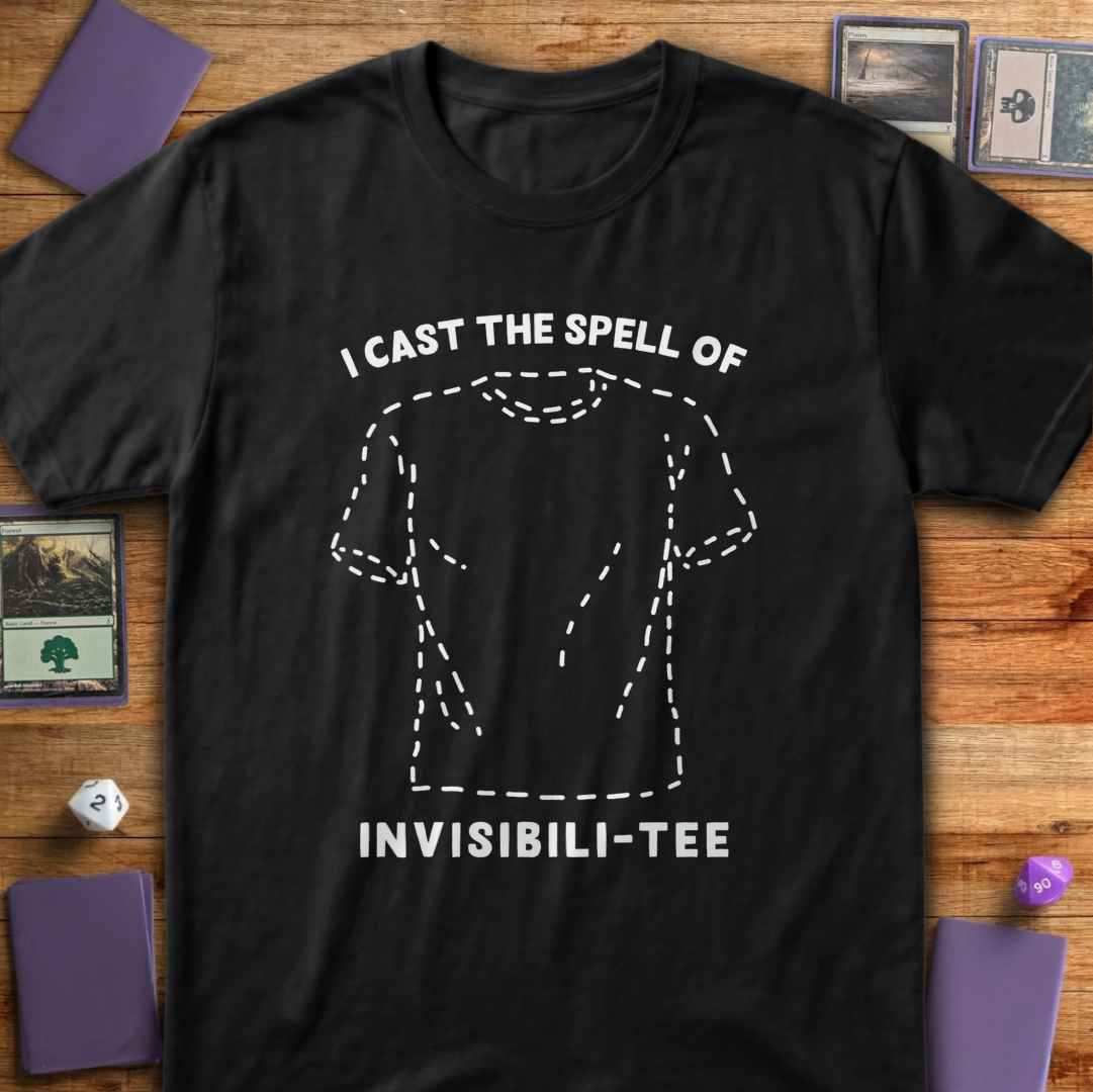 Invisibili-Tee - Black