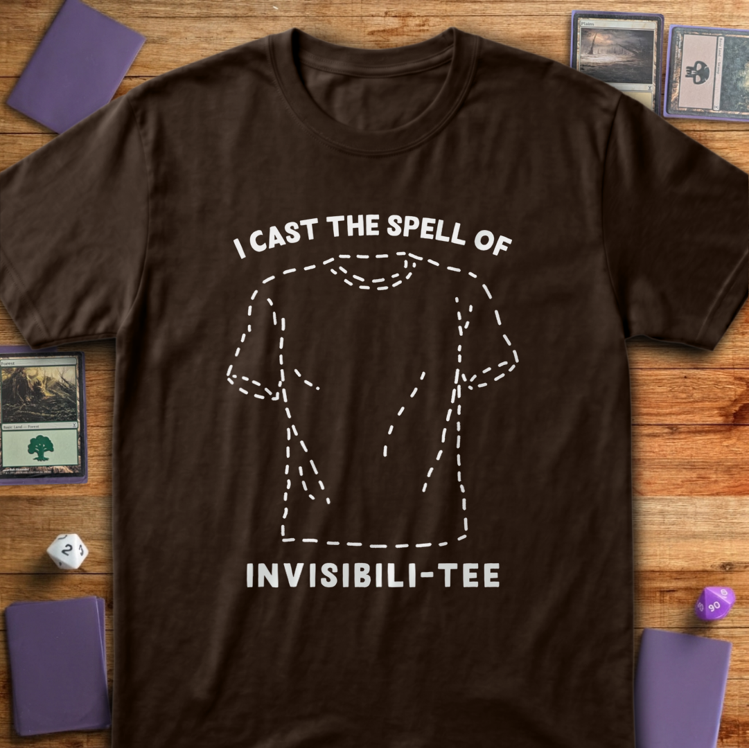 Invisibili-Tee - Dark Chocolate