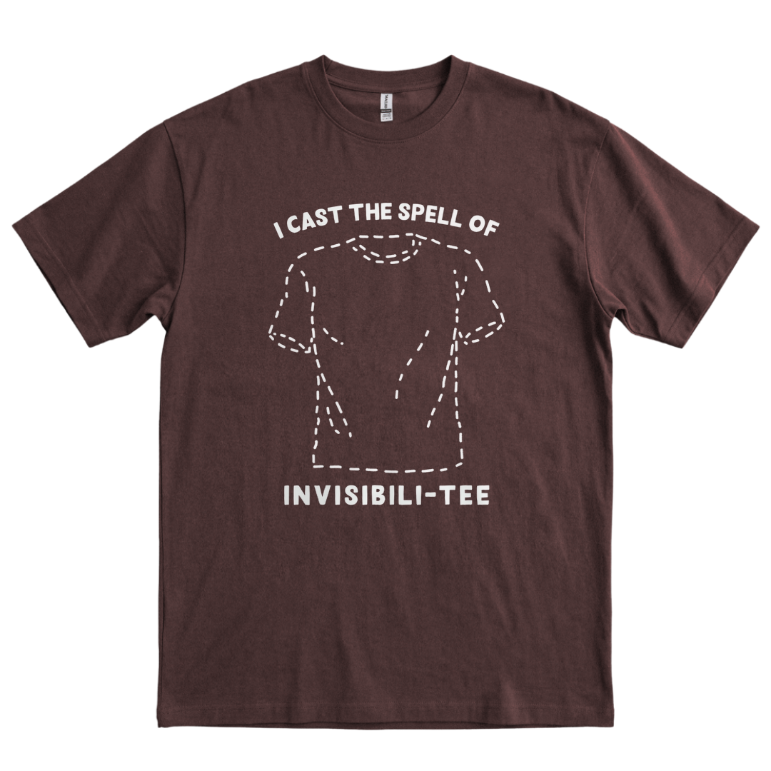 Invisibili-Tee - Dark Chocolate