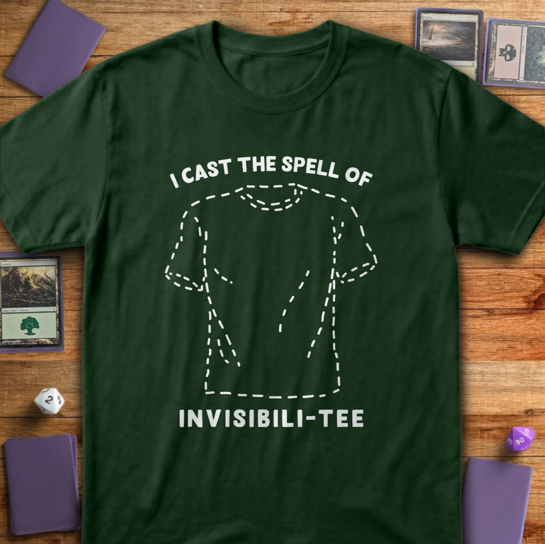 Invisibili-Tee - Forest Green