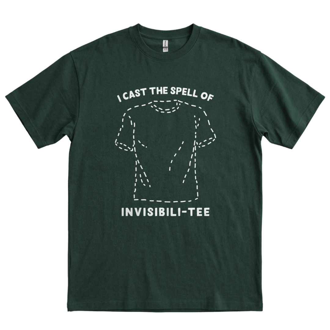 Invisibili-Tee - Forest Green