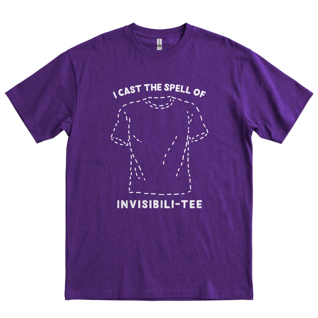 Invisibili-Tee - Purple