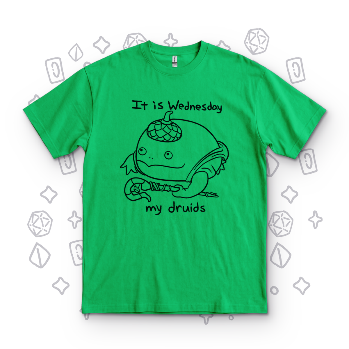 It is Wednesday - Kelly Green