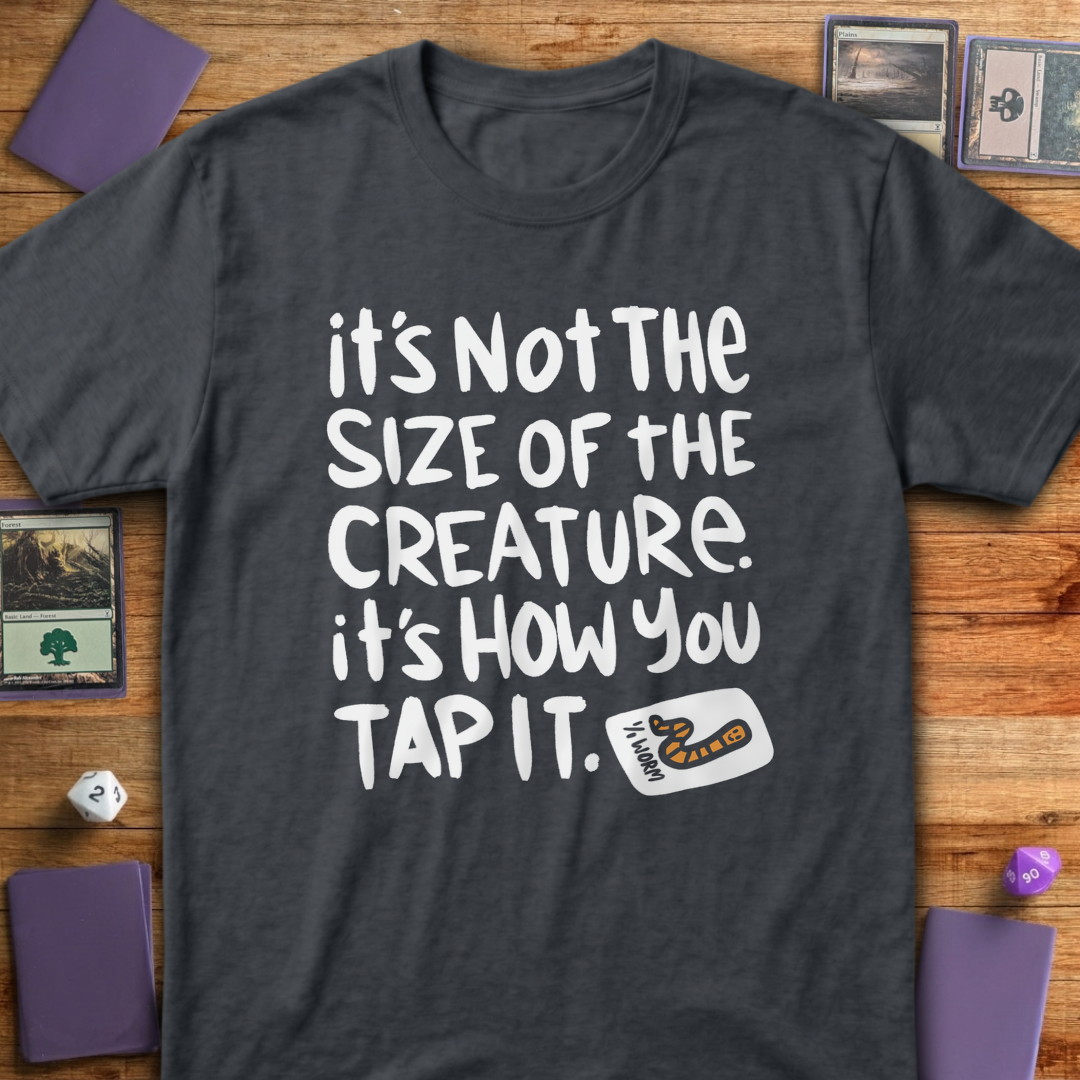 It's How You Tap It - Dark Heather Grey
