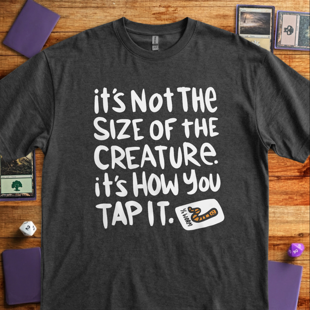 It's How You Tap It - Dark Heather Grey