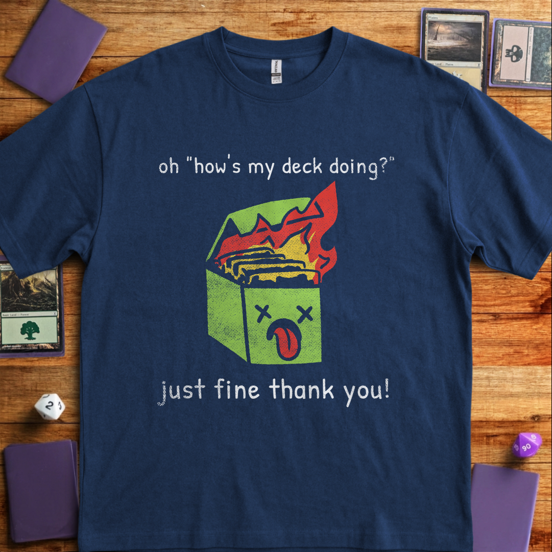 Just Fine Thank You - Navy