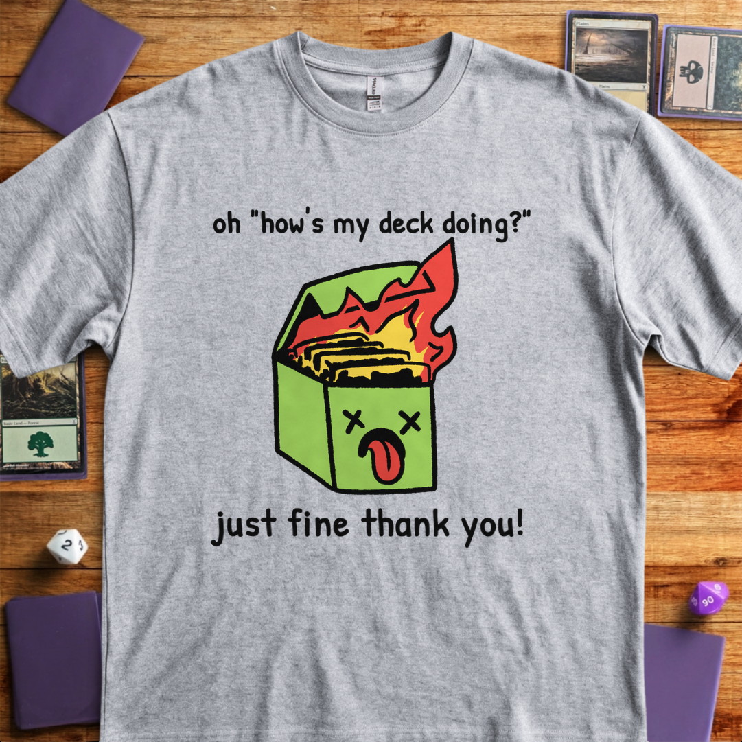 Just Fine Thank You - Sport Grey