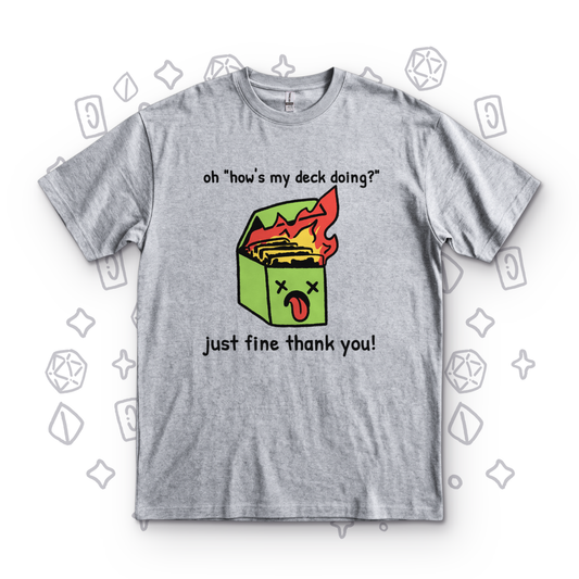 Just Fine Thank You - Sport Grey