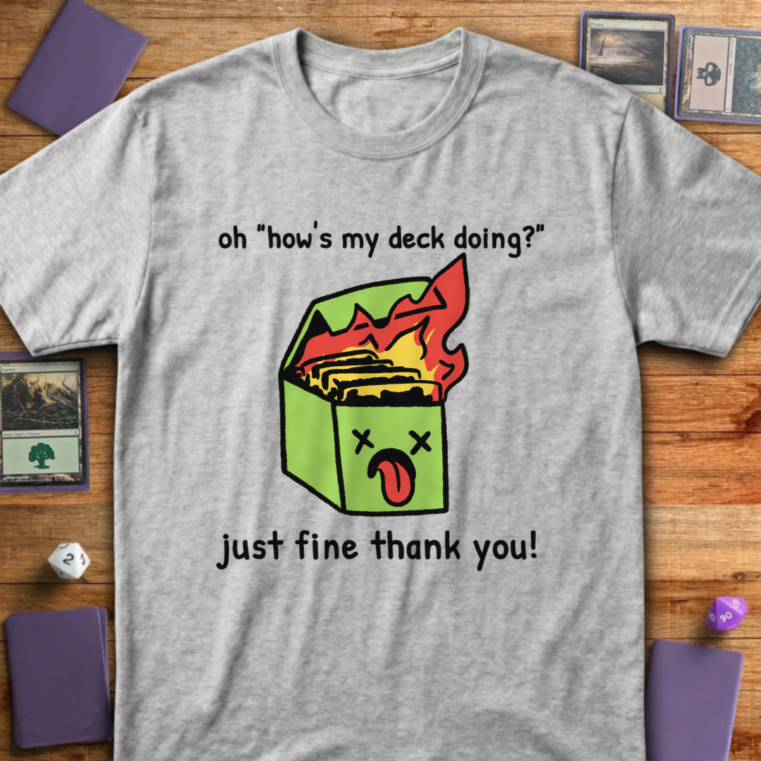 Just Fine Thank You - Sport Grey