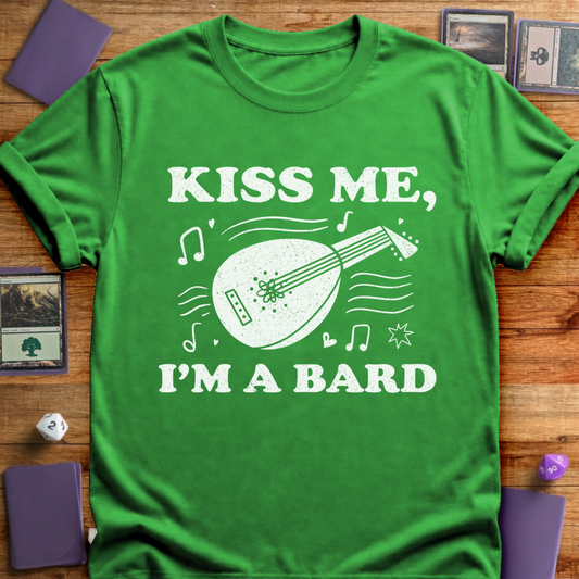 Kiss Me I'm a Bard - Irish Green
