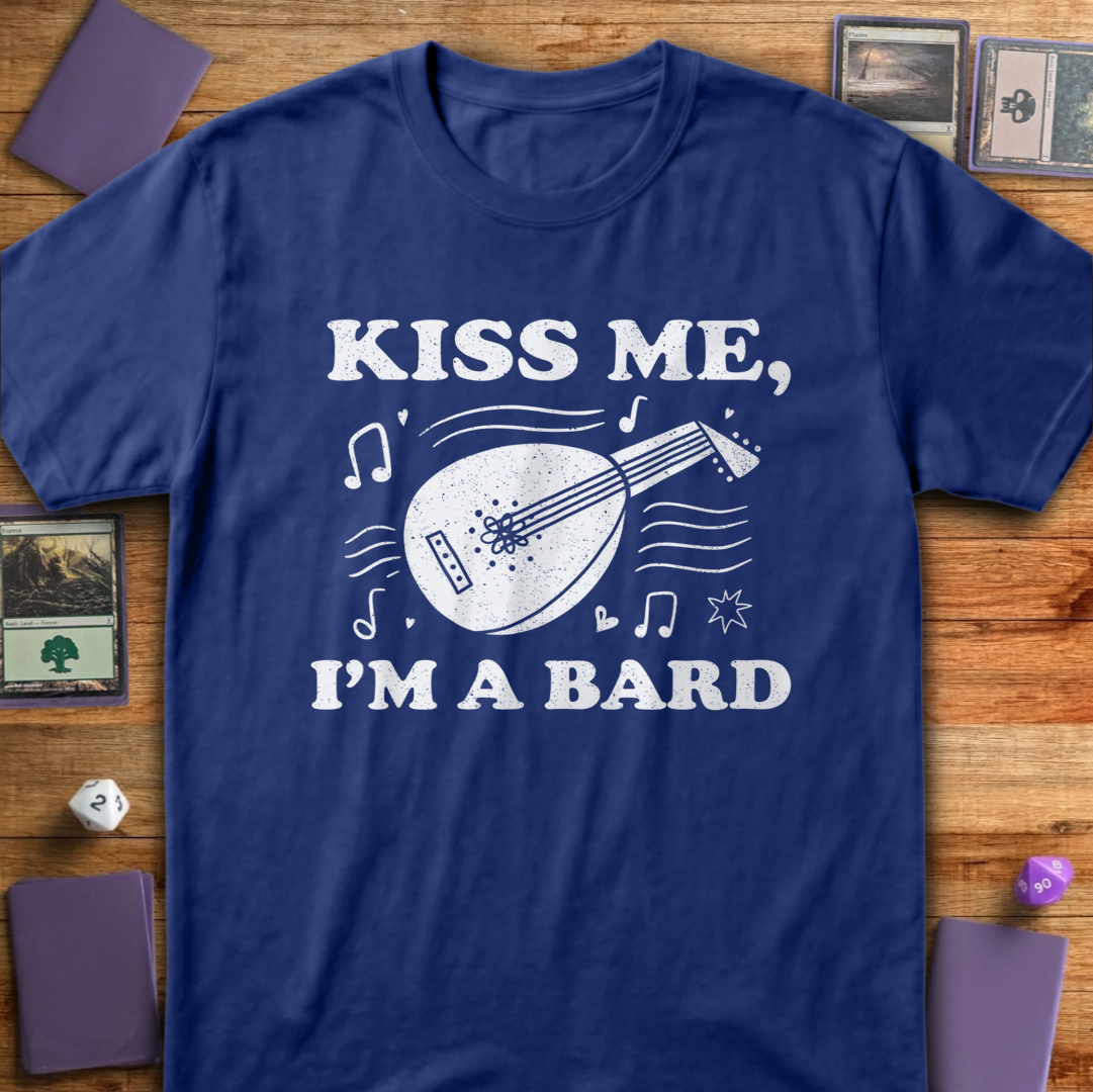 Kiss Me I'm a Bard - Metro Blue