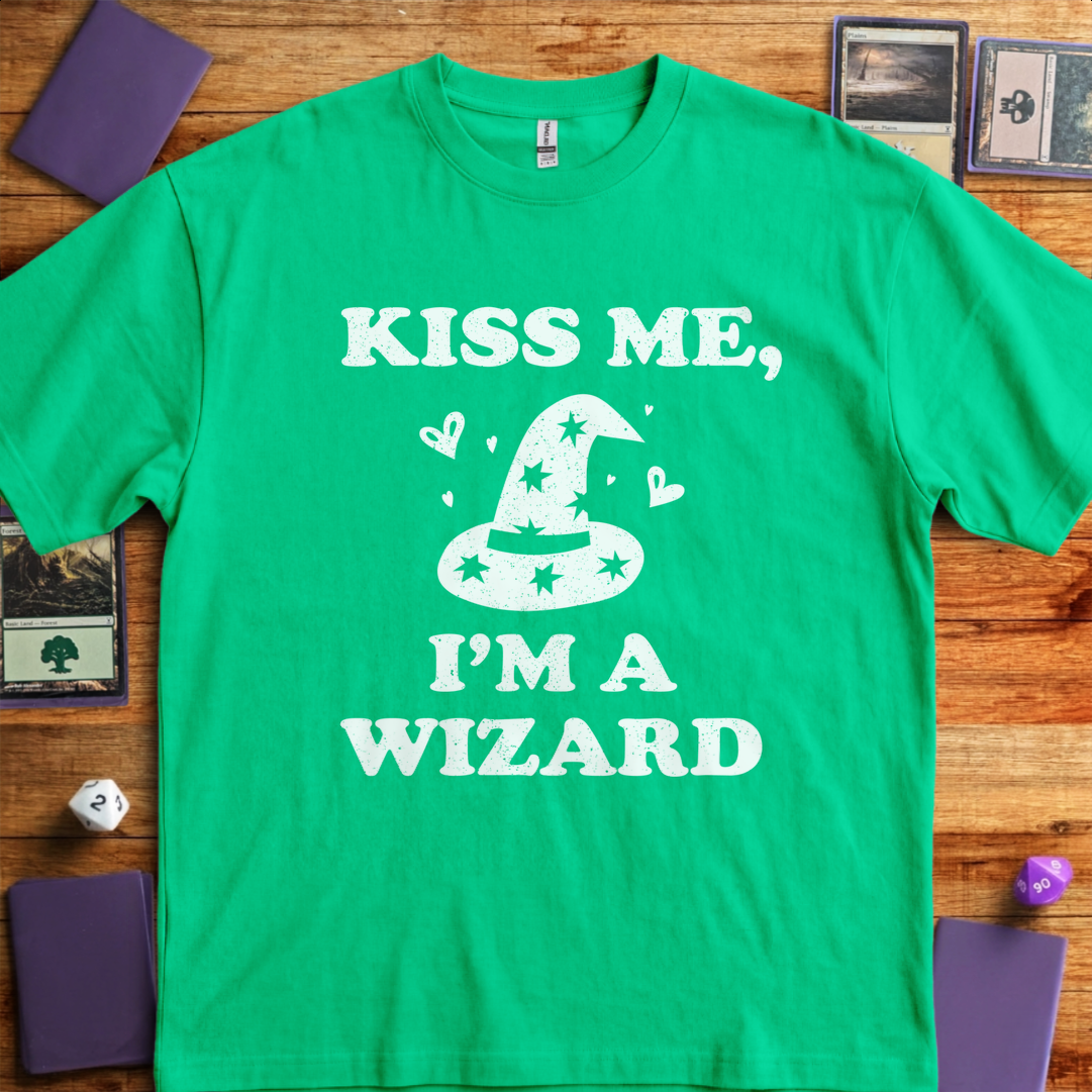 Kiss Me I'm a Wizard - Irish Green