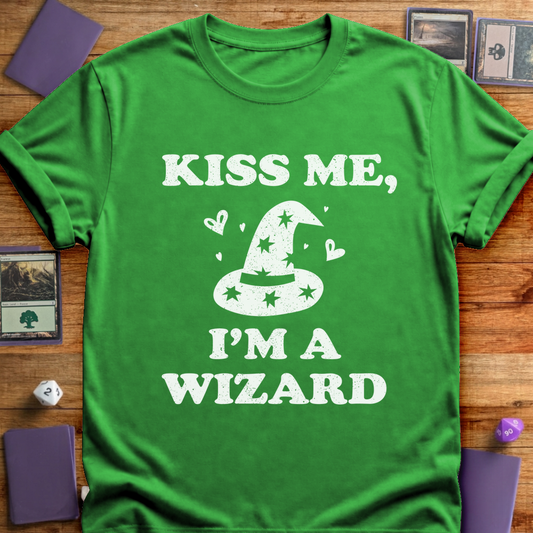Kiss Me I'm a Wizard - Irish Green