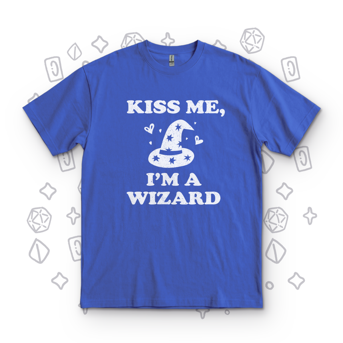 Kiss Me I'm a Wizard - Metro Blue