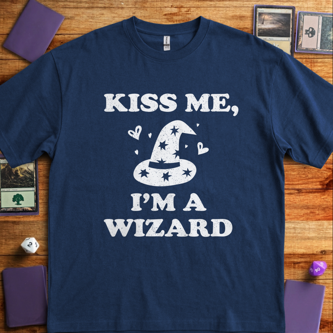 Kiss Me I'm a Wizard - Navy